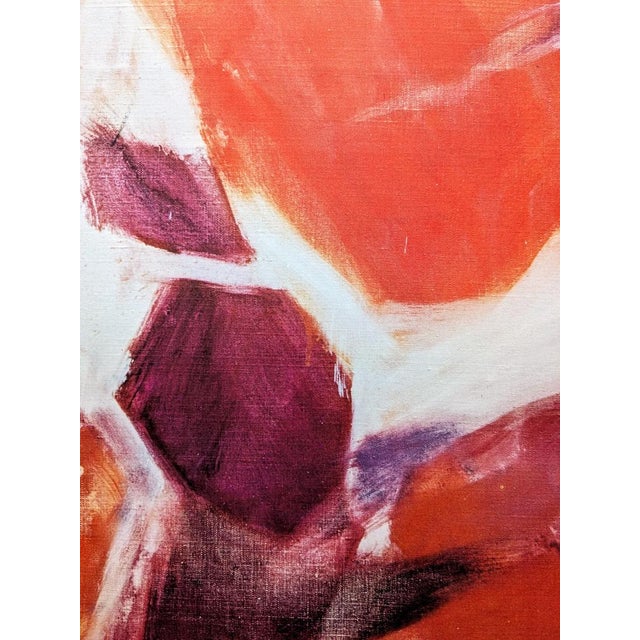 Jean Bazaine - Abstraction - Original Vintage Poster in offset lithograph, 1975. Printed by Arte, Paris Size: 64 x 40 cm...