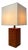 Radica Table Lamp, Italy, 1940s For Sale