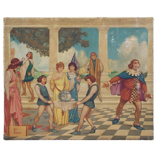 Antique Murals by Guido d'Aquili - Collection of Six For Sale - Image 4 of 12