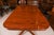 Brown Vintage Regency Revival Flame Mahogany Dining Table and Chairs, Set of 11 For Sale - Image 8 of 14