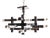 Metric Chandelier by Gaetano Sciolari, Italy, 1970s For Sale