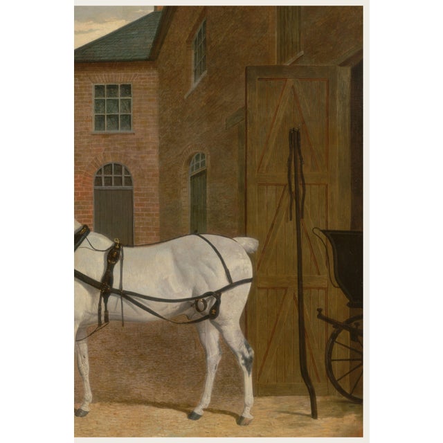 Paper 1838 Vintage English Equestrian Art Print by John Frederick Herring - 12" X 8" For Sale - Image 7 of 8