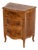 Italian Walnut Serpentine Commode For Sale