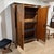 Empire Armoire in Walnut Veneer & Brass, Vienna, 1815 For Sale - Image 9 of 16