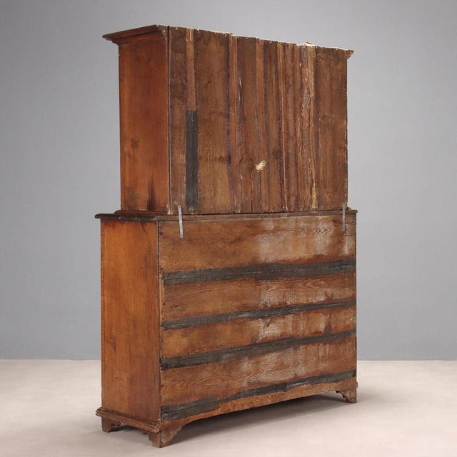 Baroque Cupboard in Walnut For Sale - Image 11 of 12