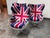Textile Acme Furniture Brancaster Union Jack Egg Chairs, Set of Three For Sale - Image 7 of 12