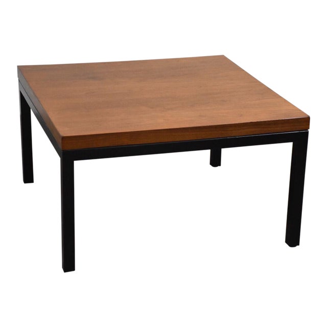 Milo Baughman for Thayer Coggin Walnut Square Coffee Table Chairish