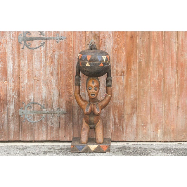 Antique African Fertility Statue Chairish