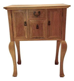 Asian Modern Elm Cabinet