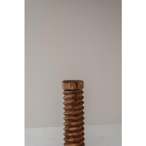 Vintage French Hand-Carved Wooden Wine Screws, Set of 2 For Sale - Image 4 of 15