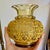 Late 19th Century Adolf Heyden for Fritz Heckert Antique Glass Vase – Brass Caged Olive Green Art Glass, Circa 1880s For Sale - Image 5 of 5