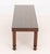 Mid 20th Century Modern Glass-Topped Walnut Coffee Table For Sale - Image 5 of 8
