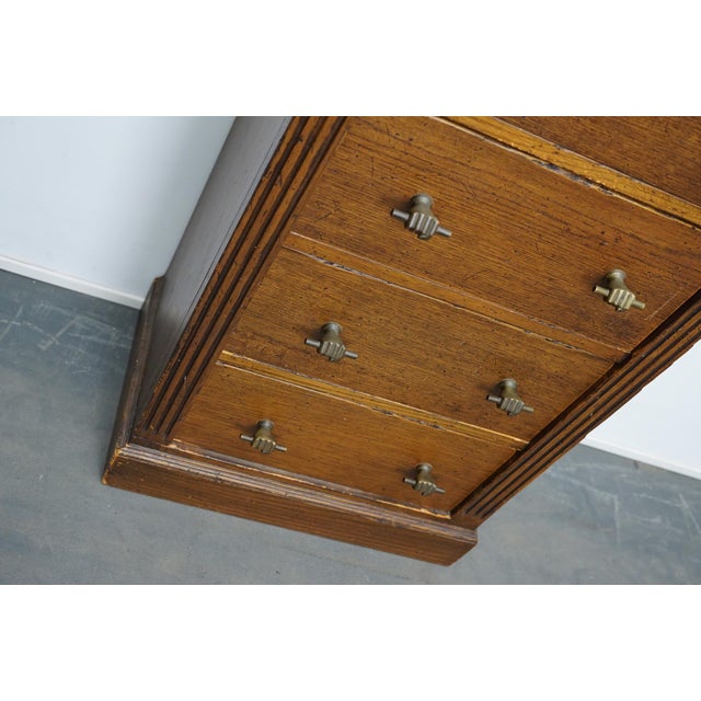Dutch Oak Apothecary Cabinet, Mid-20th Century For Sale - Image 11 of 18