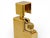 Gold Gold-Plated Pocket Lighter with Engine-Turned Decoration from Cartier For Sale - Image 8 of 16
