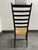 Gio Ponti Style Italian Ladder Back Dining Chairs, Vintage Set of Six For Sale In San Francisco - Image 6 of 12