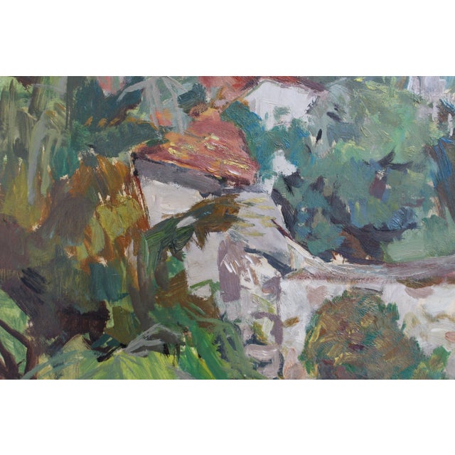 The Valley in Biot Côtes Dazur by Lucien Martial, 1960s For Sale - Image 18 of 18