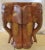 African Vintage Matched Pair of Carved Wood Elephant Stools / Tables, Circa 1970s For Sale - Image 3 of 10