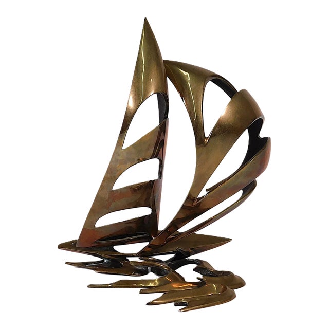 Bob Bennett (American, 1923-2003), "Reaching", 1985, Bronze Sculpture For Sale