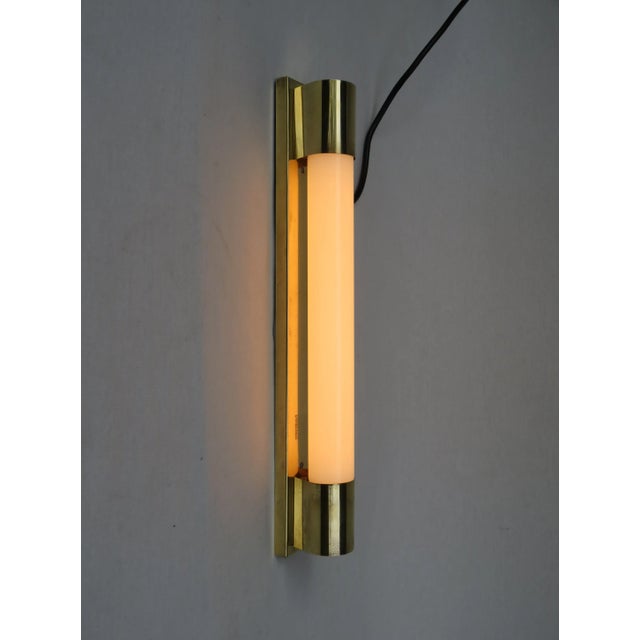 Art Deco Brass Wall Lights, Set of 4 For Sale - Image 15 of 17