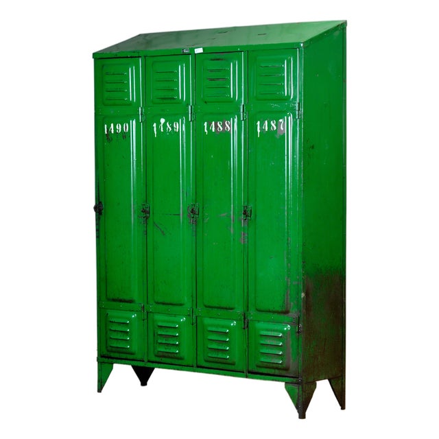 Vintage Industrial Locker, 1950s For Sale