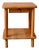 Vintage Scandinavian Bedside Table in Pine, 1970s For Sale