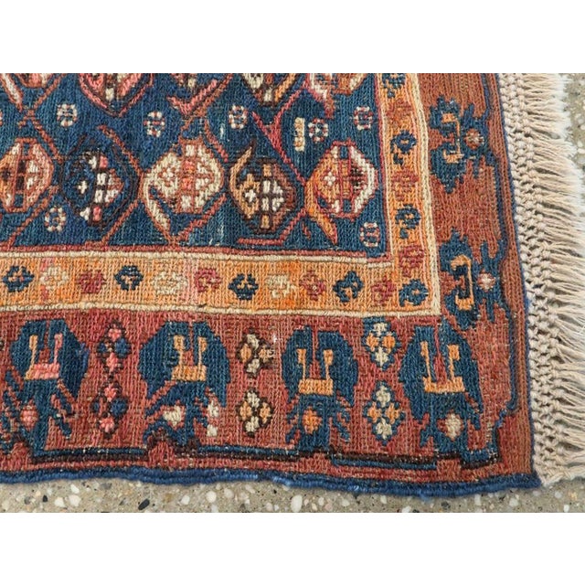 Galerie Shabab Collection Early 20th Century Central Asian Soumak Rug For Sale In New York - Image 6 of 7