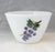 Vintage Traditional Hand Painted Gay Fad Studios Fire King 7.5" Milk Glass Bowl Fruit Pattern For Sale - Image 4 of 9