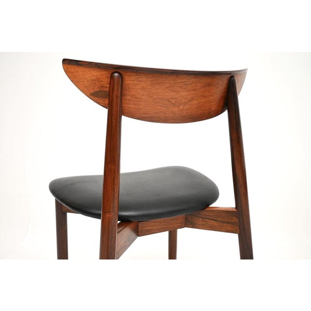 Vintage Danish Dining Chairs by Harry Ostergaard for Randers, 1960, Set of 2 For Sale - Image 9 of 11