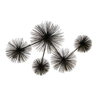 1970s Curtis Jere Sea Urchin Wall Sculpture For Sale