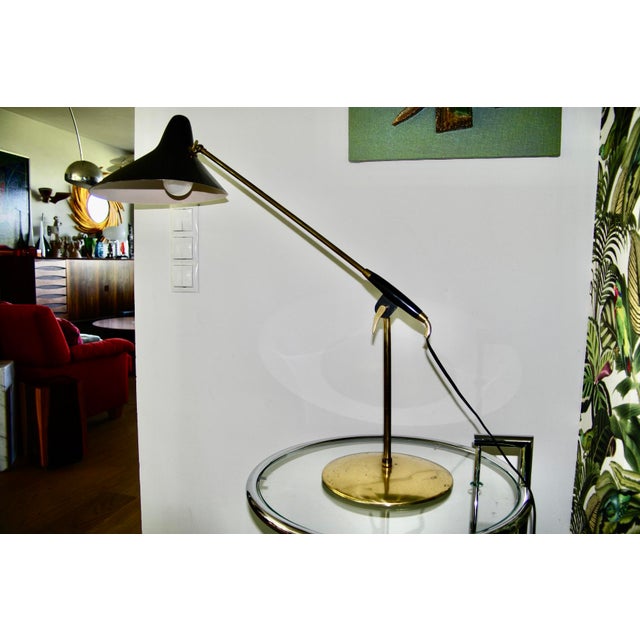 Very Bloom Desk Lamp by Svend Aage Holm-Sorensen 1950 For Sale - Image 6 of 13