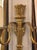 The product is a pair of French Empire gilt bronze sconces, featuring a handsome classic design Made with luxurious...