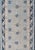 Traditional Turkish Khotan Designed Runner With Pomegranate Design in Cream, Tan and Blues For Sale - Image 3 of 11