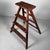 Japanese Minimalist Decorative Wooden Step Ladder, 1950s For Sale - Image 9 of 18