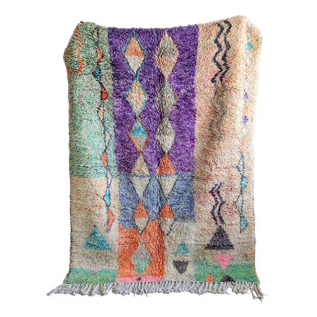 Soft Coloured Boujaad Rug For Sale