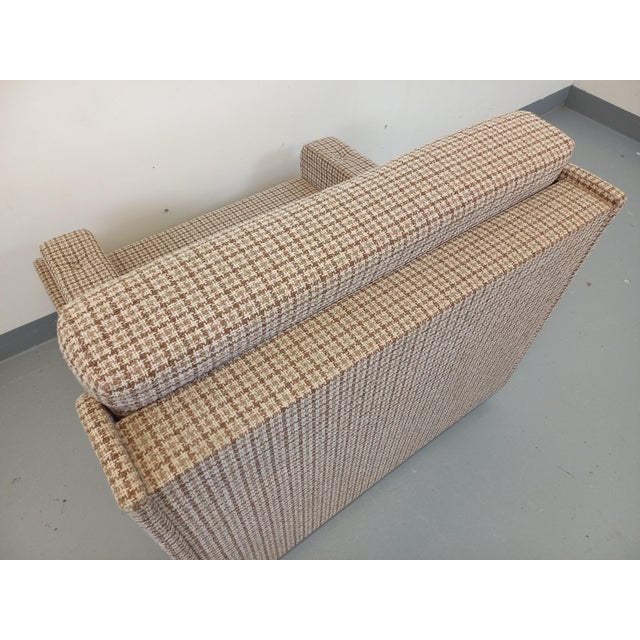 Large Vintage Lounge Chair in Wool Fabric, 1970s For Sale - Image 16 of 18