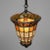 Art Deco Ceiling Lamp with Enclomed Crystals, in Very Good conditions. Designed 1920 to 1949 European Plug (up to...