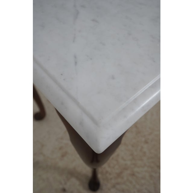 Stickley Stickley Colonial Williamsburg Cw-208 Marble Top Palace Server For Sale - Image 4 of 13