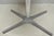 Cream Mid Century Modern Seashell Resin Top Aluminum Propeller Base Dining Table For Sale - Image 8 of 16
