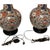 Antique Japanese Imari Porcelain Baluster Vase Table Lamps Late Meiji Taisho - a Pair For Sale - Image 10 of 12