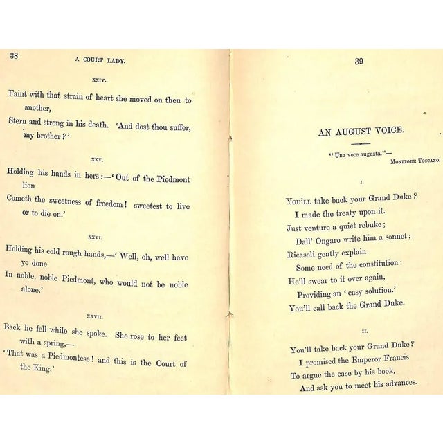 "Poems Before Congress" 1860 Browning, e.b. For Sale In New York - Image 6 of 8