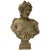 19th Century Stone Bust on Pedestal For Sale - Image 9 of 9
