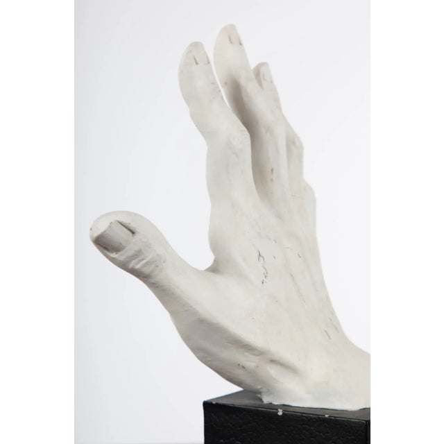 Hand Study in Plaster For Sale - Image 3 of 8