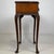 Wood Antique Early 20th Century English Edwardian Figured Walnut Side Table For Sale - Image 7 of 12