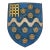 Circa 1920s English Cast Iron Painted Coat of Arms For Sale