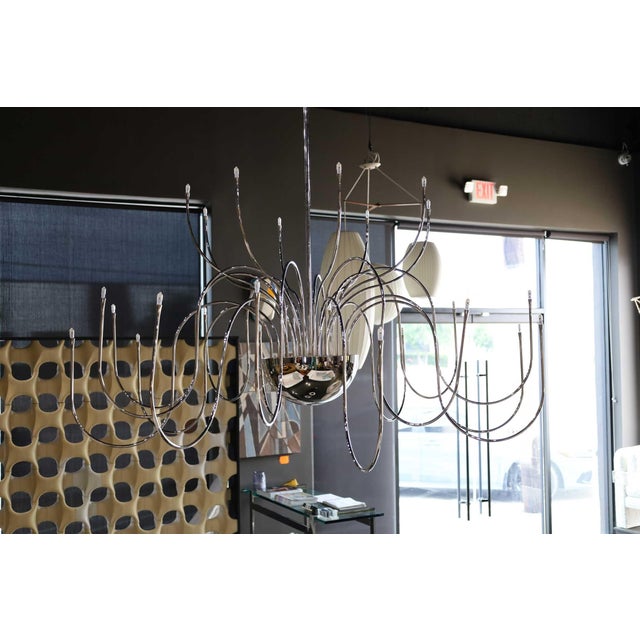 Florian Schulz Florian Schulz "Mesa 24" Chandelier For Sale - Image 4 of 8