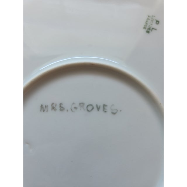 Antique Limoges France Gilded Handles Cake Plate Game Birds Ruffed Grouse For Sale In Orlando - Image 6 of 6