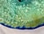 Edgecomb Potters Crystalline Starburst Glaze Beachy Aqua Blue Green Bowl Dish Handmade Pottery For Sale - Image 4 of 9