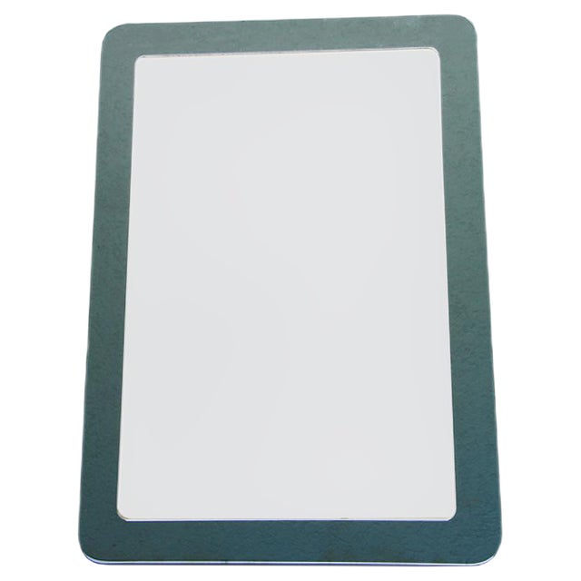 Space Age Blue Smoked Mirror, 1960s For Sale