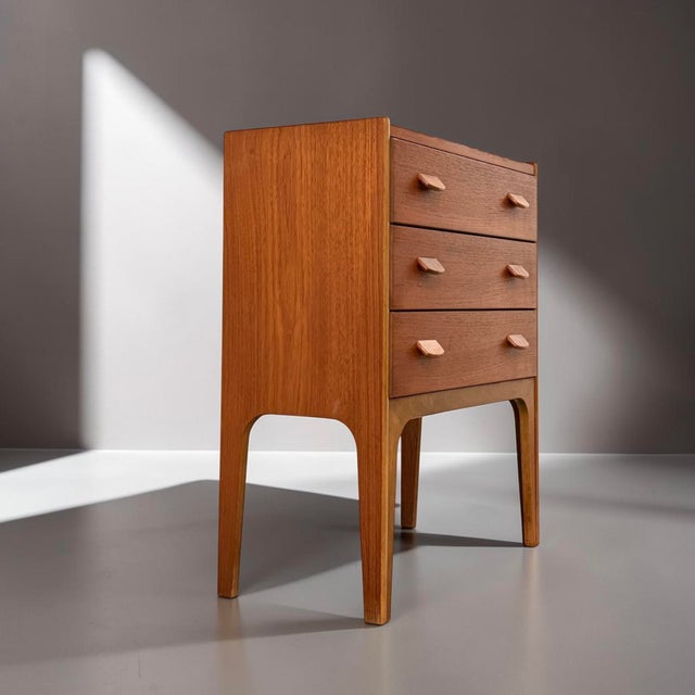 Danish Teak Chest of Drawers by Poul M. Volther For Sale - Image 5 of 14