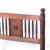Charles Dudouyt 1940's French Carved Wood Bed Attributed to Charles Dudouyt For Sale - Image 4 of 12